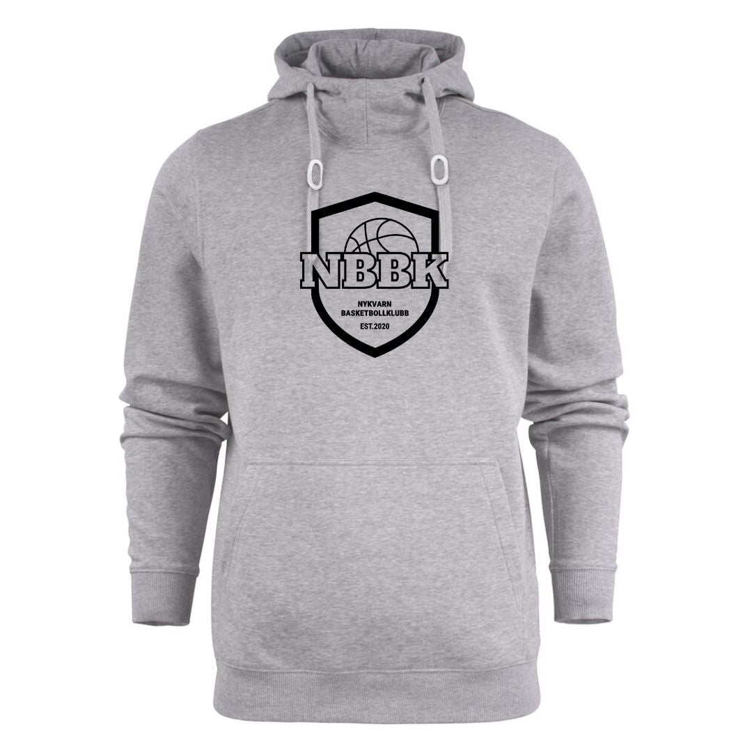 NBBK Hoodie herr utan dragkedja