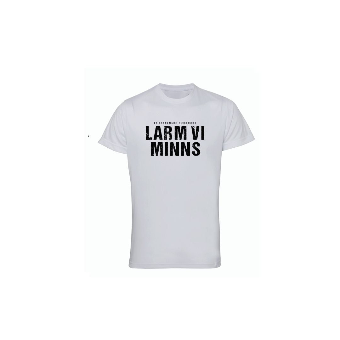 Larm vi minns - Funktionströja Herr vit eller svart
