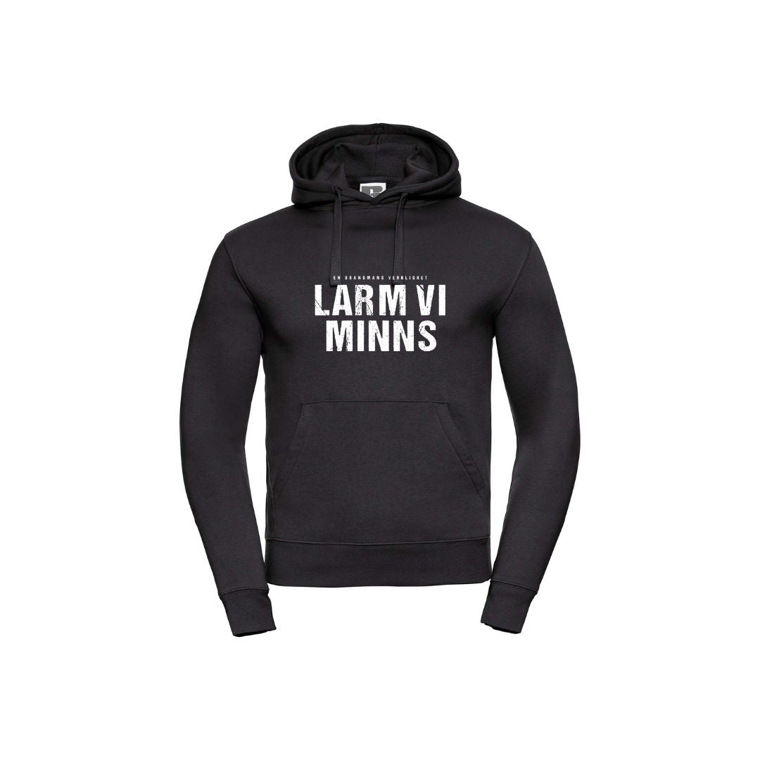 Larm vi minns - Hoodie Herr vit eller svart