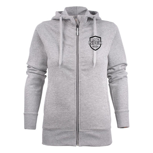 NBBK Hoodie dam med dragkedja