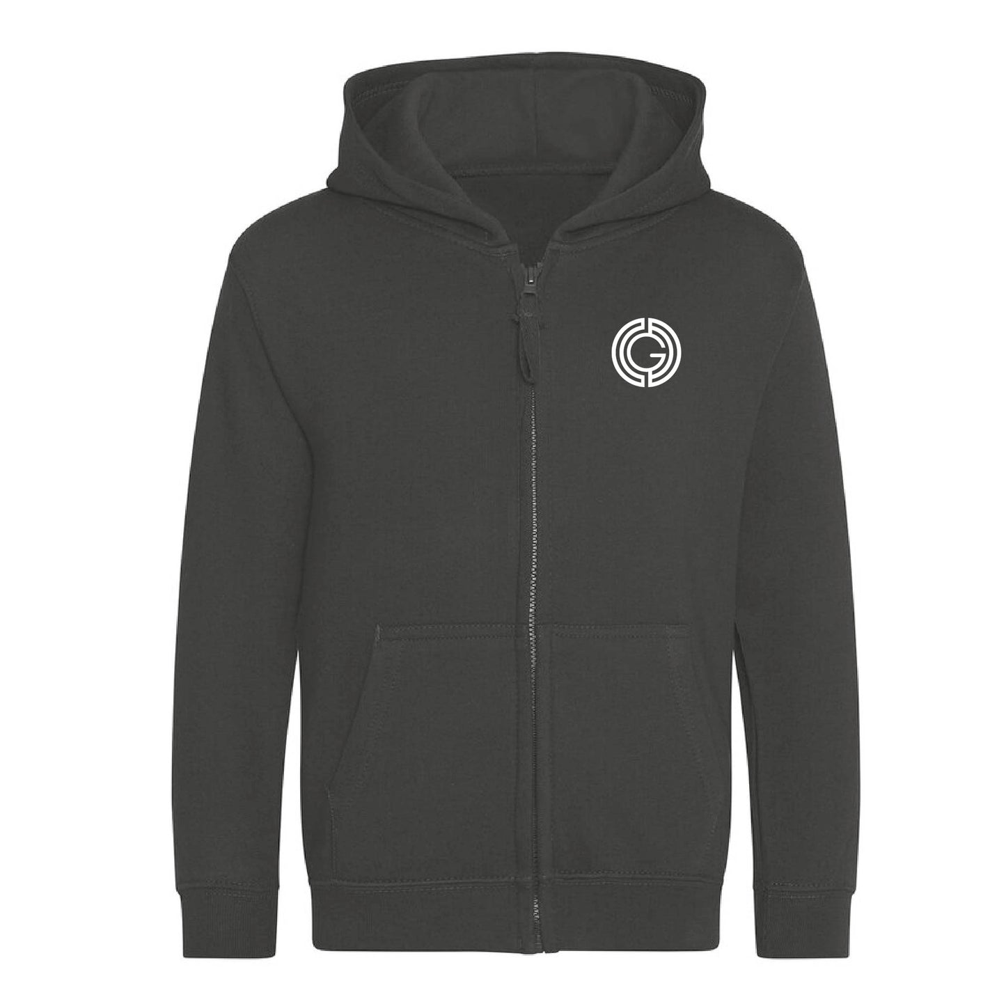 Svenska CDG-föreningen Hoodie med dragkedja barnstorlekar