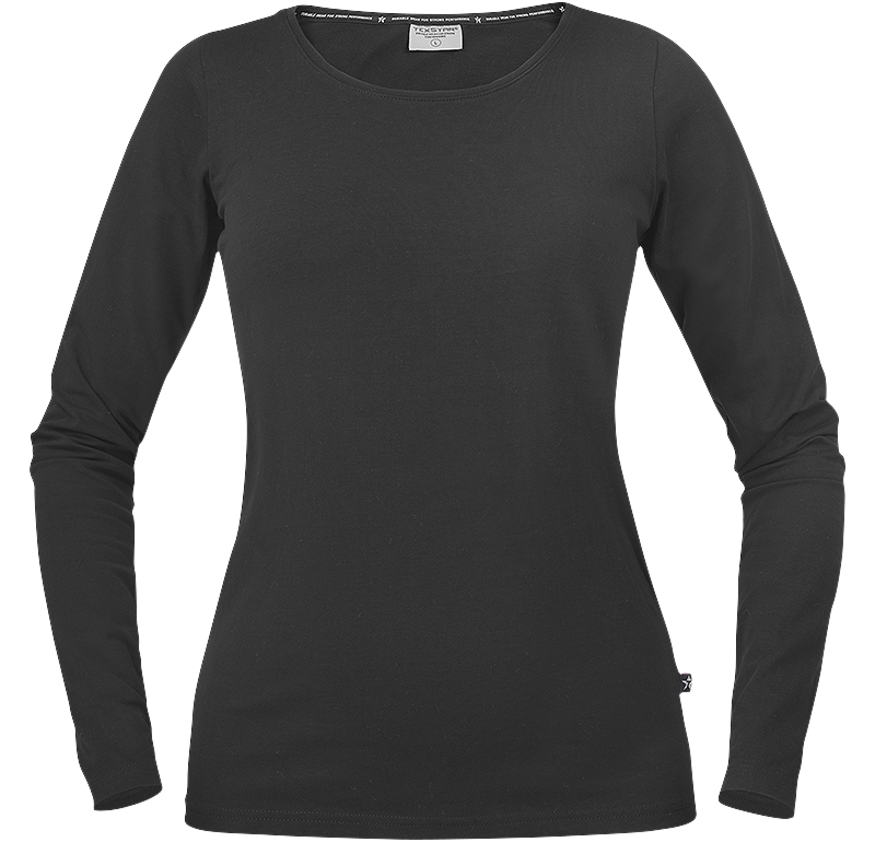 Yoga med Therese Stretch T-shirt med långa ärmar